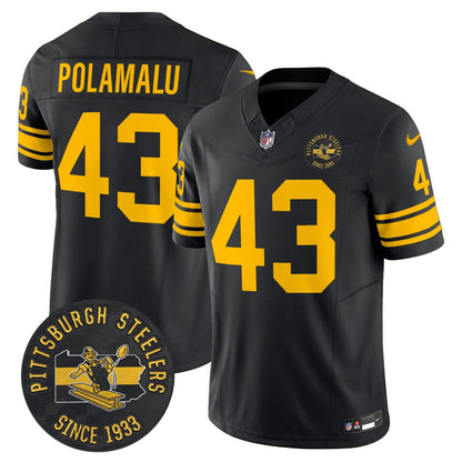 PIT Throwback 1962 Vapor Limited Jersey - Est. 1933 Patch - All Stitched