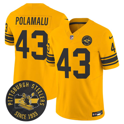 PIT Throwback 1962 Vapor Limited Jersey - Est. 1933 Patch - All Stitched
