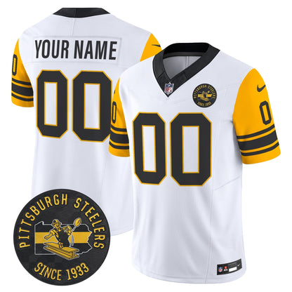 PIT Throwback 1962 Vapor Limited Custom Jersey - Est. 1933 Patch - All Stitched