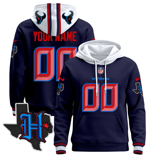 Houston Texans 2024 Custom Pullover Hoodie