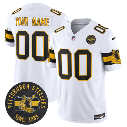 PIT Throwback 1933 Patch Vapor Limited Custom Jersey - All Stitched