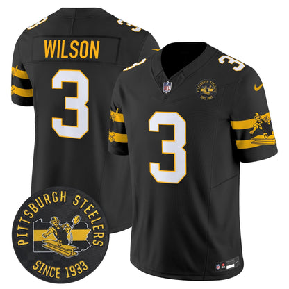 PIT Throwback 1933 Patch Vapor Limited Jersey - All Stitched