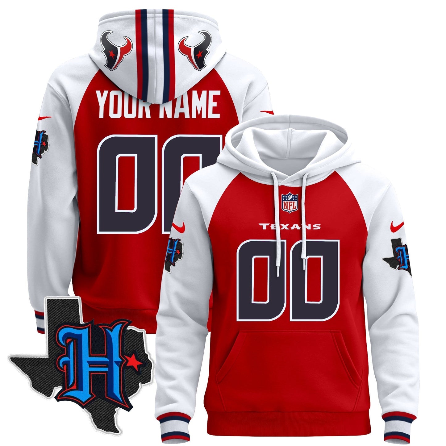 HOU 2024 Custom Pullover Hoodie