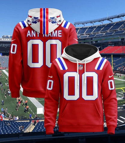 New England Patriots Pullover Custom Hoodie