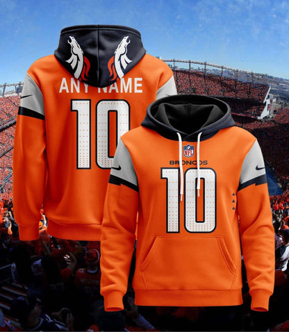 Denver Broncos Pullover Custom Hoodie