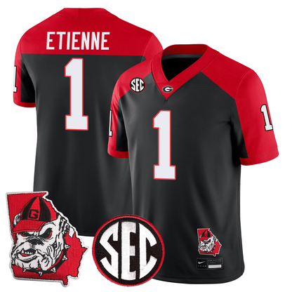 Georgia Bulldogs Football 24/25 Jersey - Georgia State Map Patch