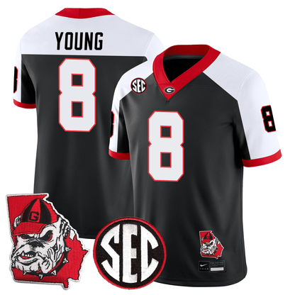 Georgia Bulldogs Football 24/25 Jersey - Georgia State Map Patch