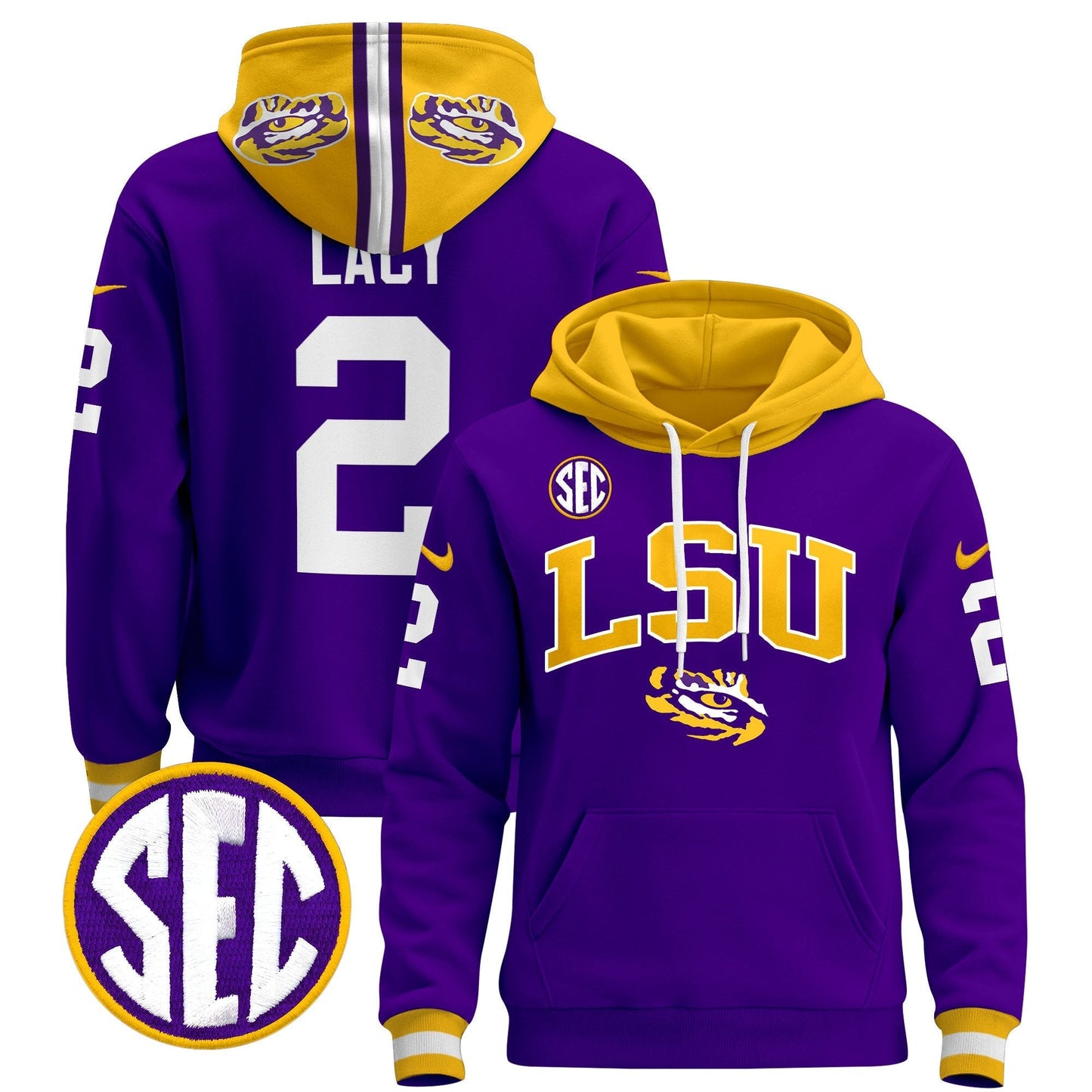 LSU 2024 Pullover Hoodie V2