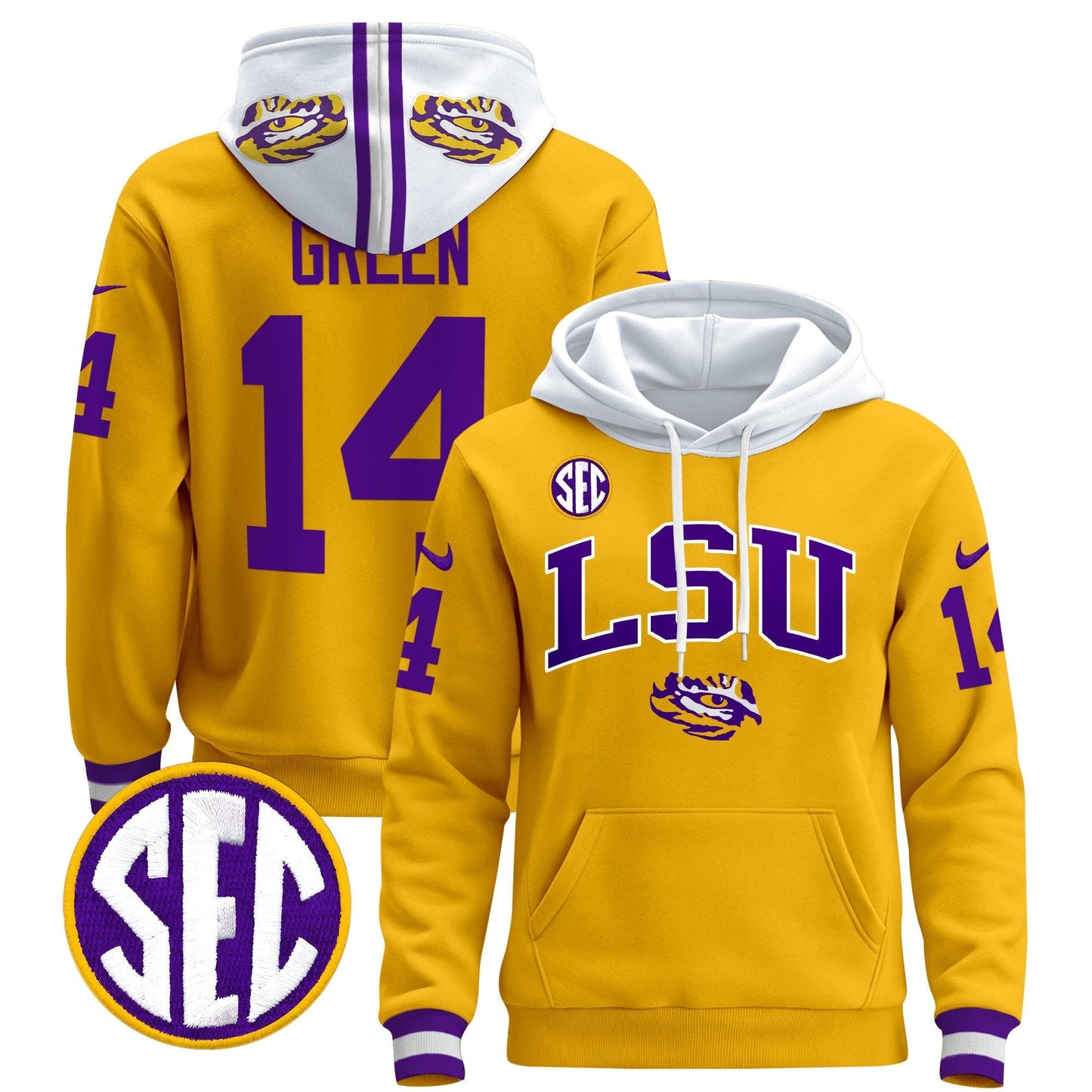 LSU 2024 Pullover Hoodie V2