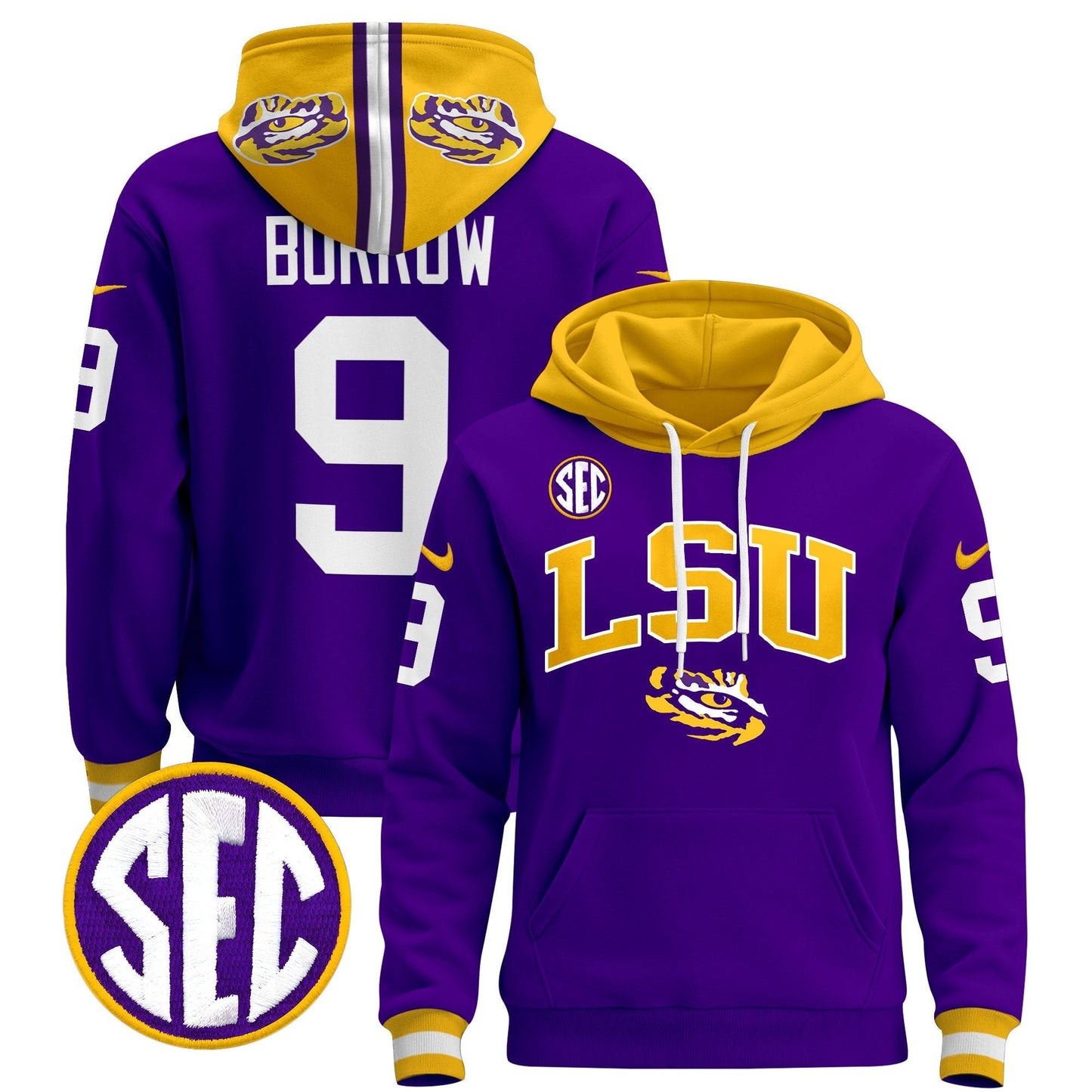 LSU 2024 Pullover Hoodie V2