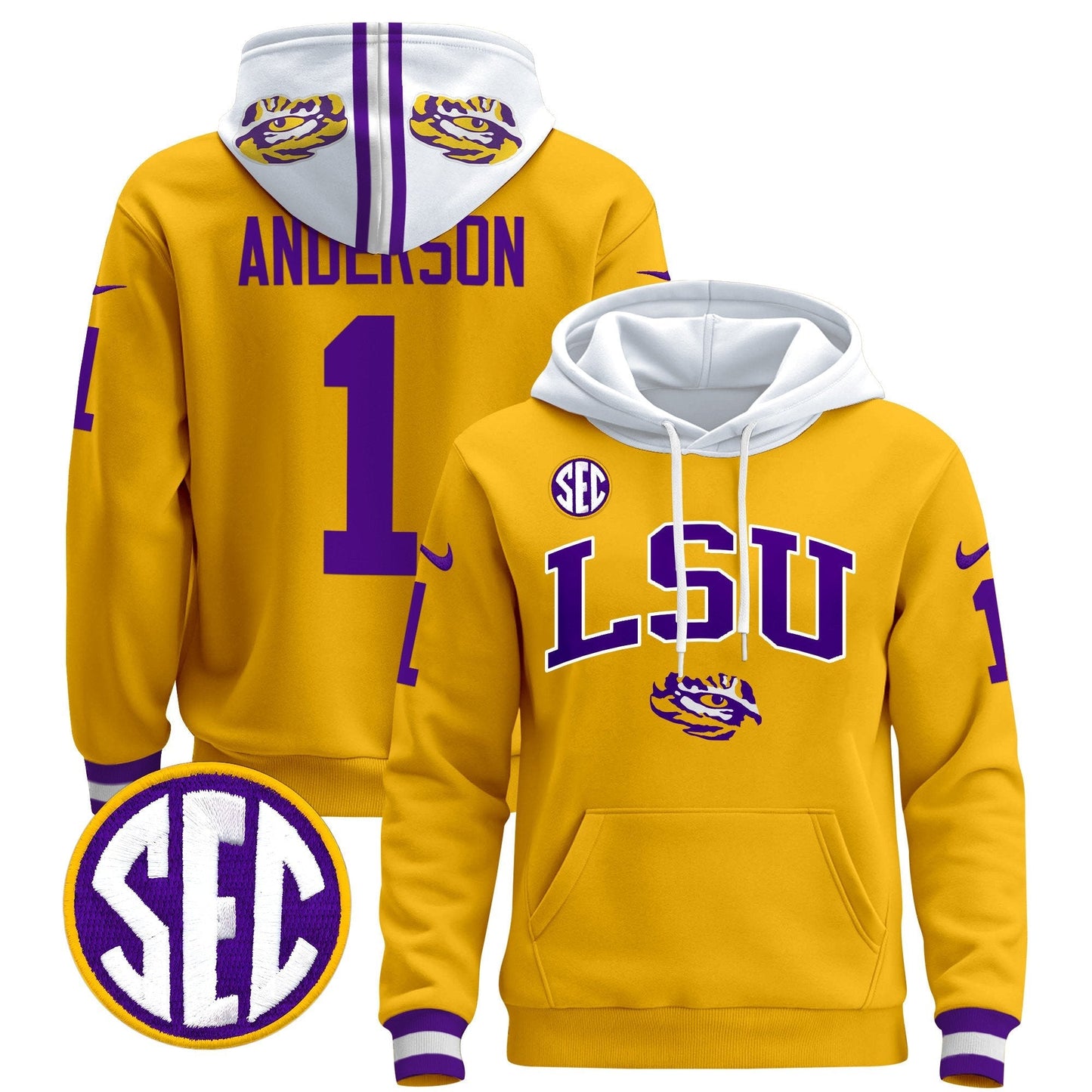 LSU 2024 Pullover Hoodie V2