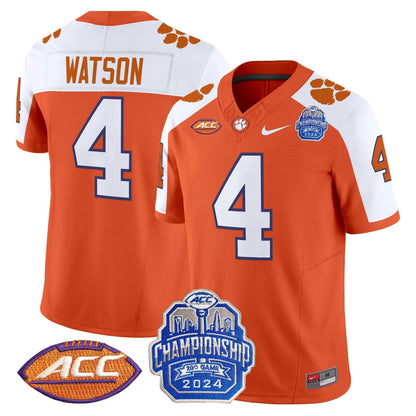 CLEM 2024 ACC Championship Patch Vapor Limited Jersey - All Stitched