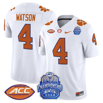 CLEM 2024 ACC Championship Patch Vapor Limited Jersey - All Stitched