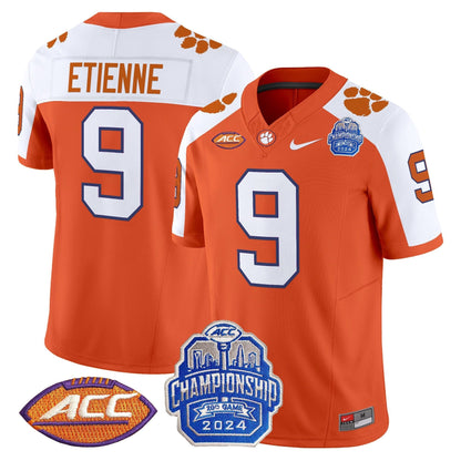 CLEM 2024 ACC Championship Patch Vapor Limited Jersey - All Stitched