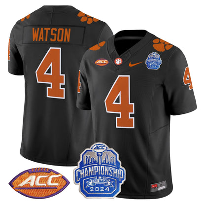 CLEM 2024 ACC Championship Patch Vapor Limited Jersey - All Stitched