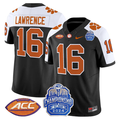 CLEM 2024 ACC Championship Patch Vapor Limited Jersey - All Stitched