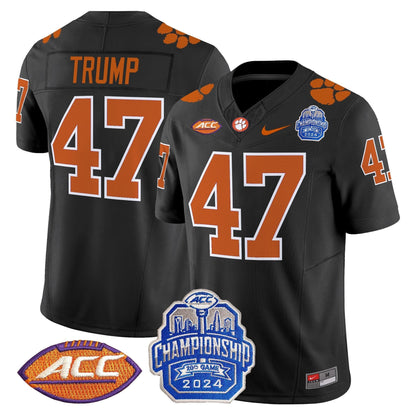 CLEM 2024 ACC Championship Patch Vapor Limited Jersey - All Stitched