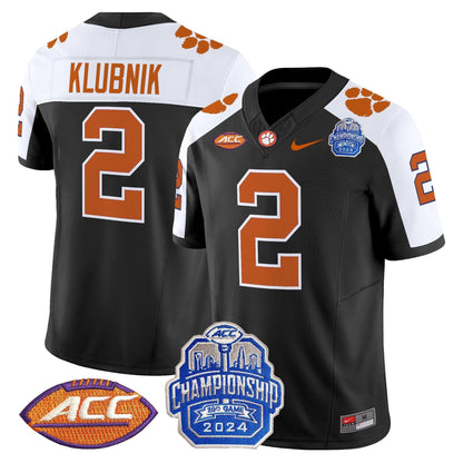 CLEM 2024 ACC Championship Patch Vapor Limited Jersey - All Stitched