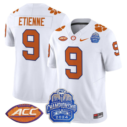 CLEM 2024 ACC Championship Patch Vapor Limited Jersey - All Stitched