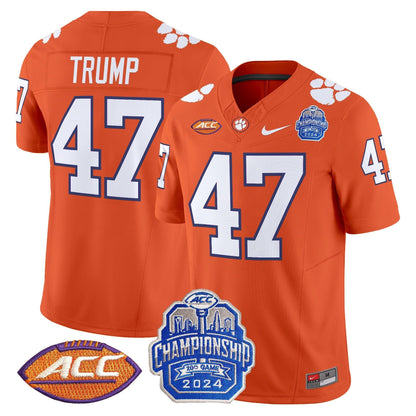 CLEM 2024 ACC Championship Patch Vapor Limited Jersey - All Stitched