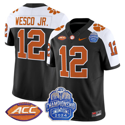 CLEM 2024 ACC Championship Patch Vapor Limited Jersey - All Stitched