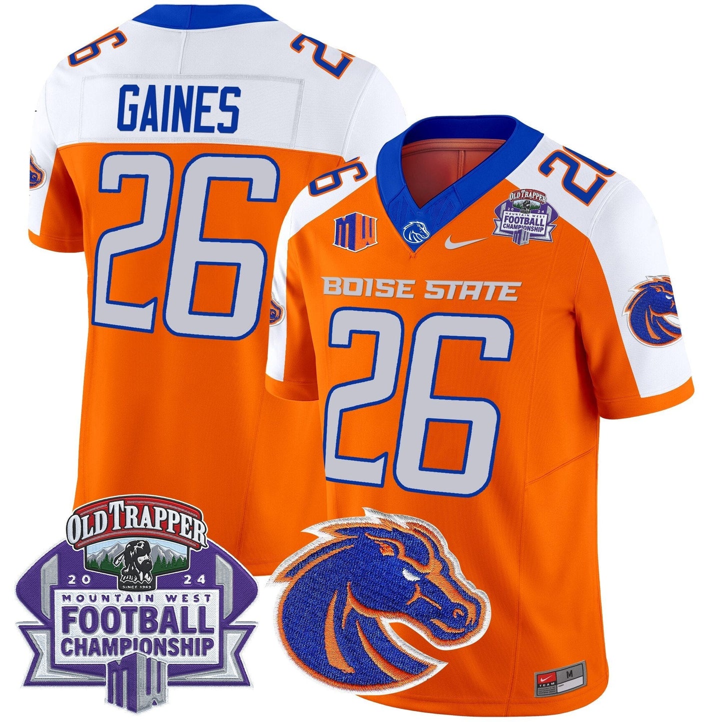 BSU 2024 Championship Vapor Limited Jersey - All Stitched