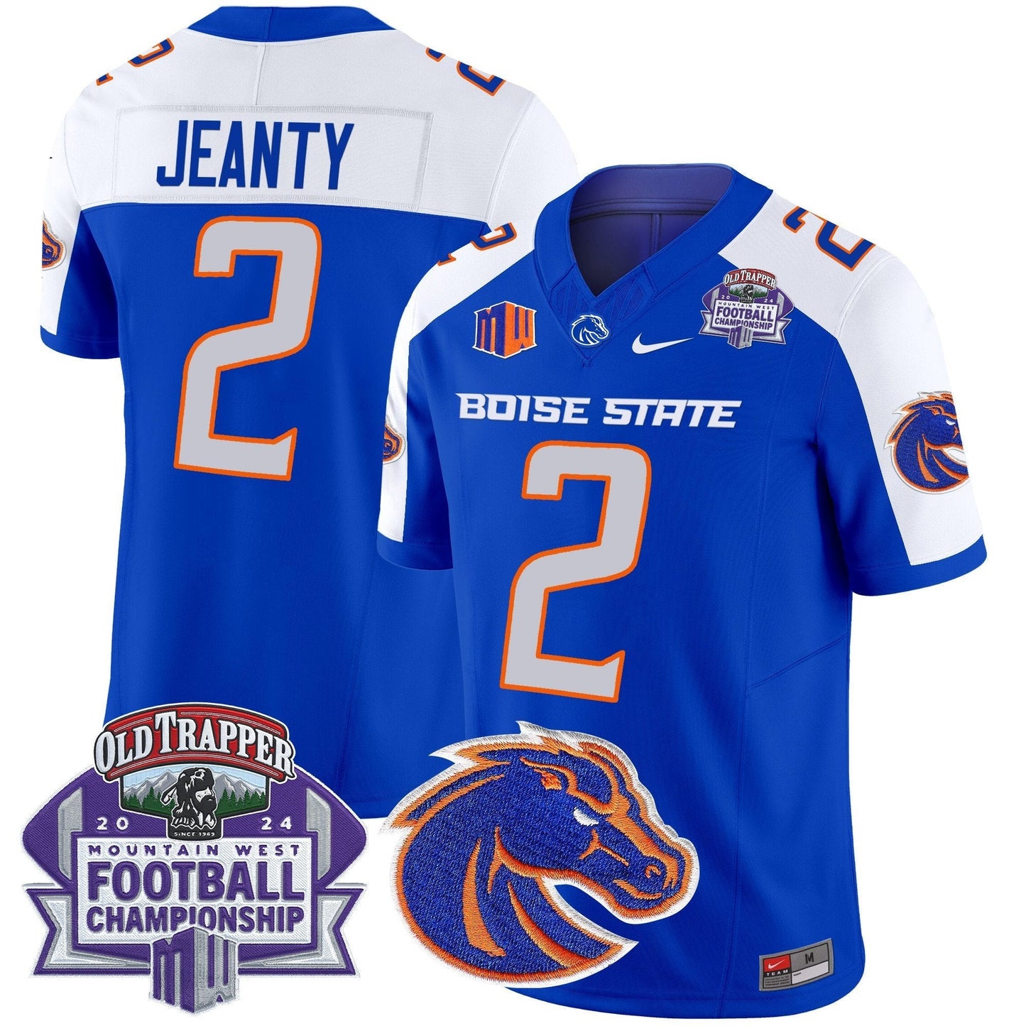 BSU 2024 Championship Vapor Limited Jersey - All Stitched