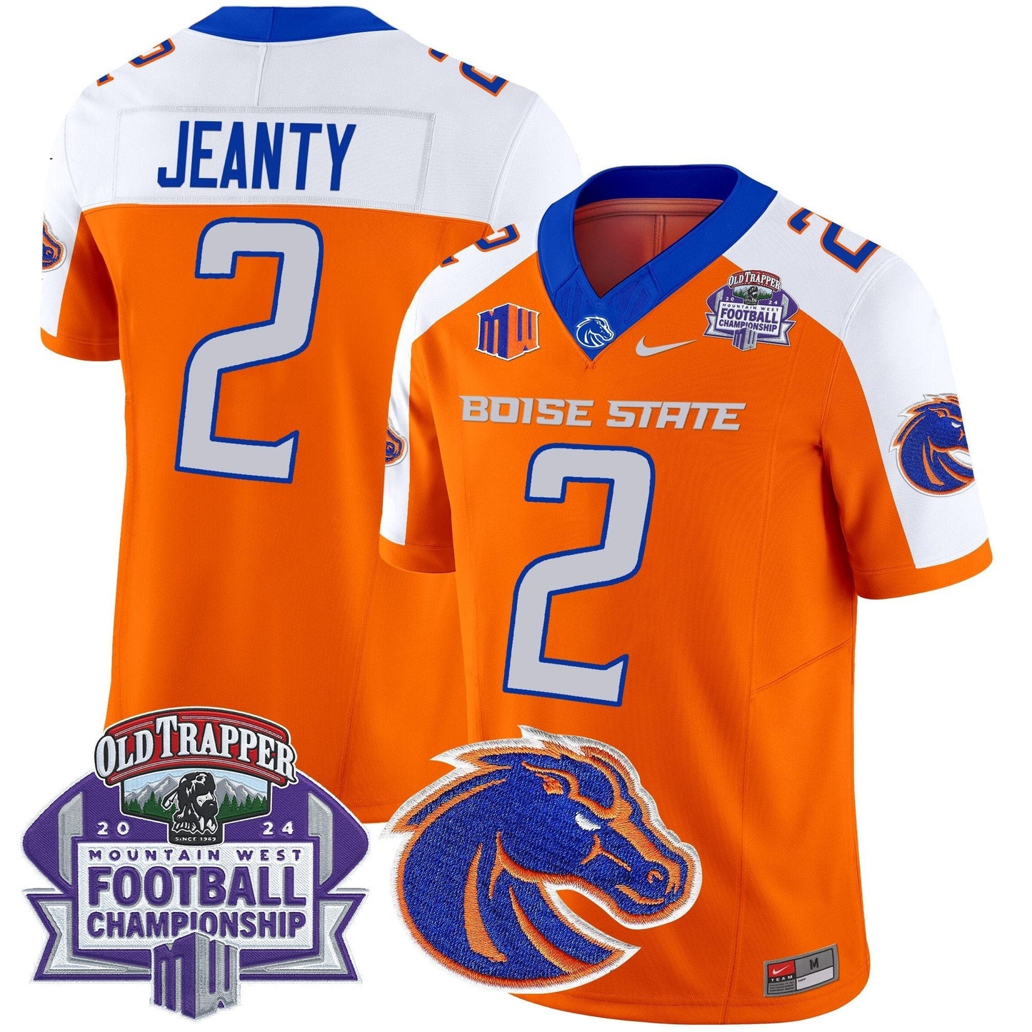 BSU 2024 Championship Vapor Limited Jersey - All Stitched