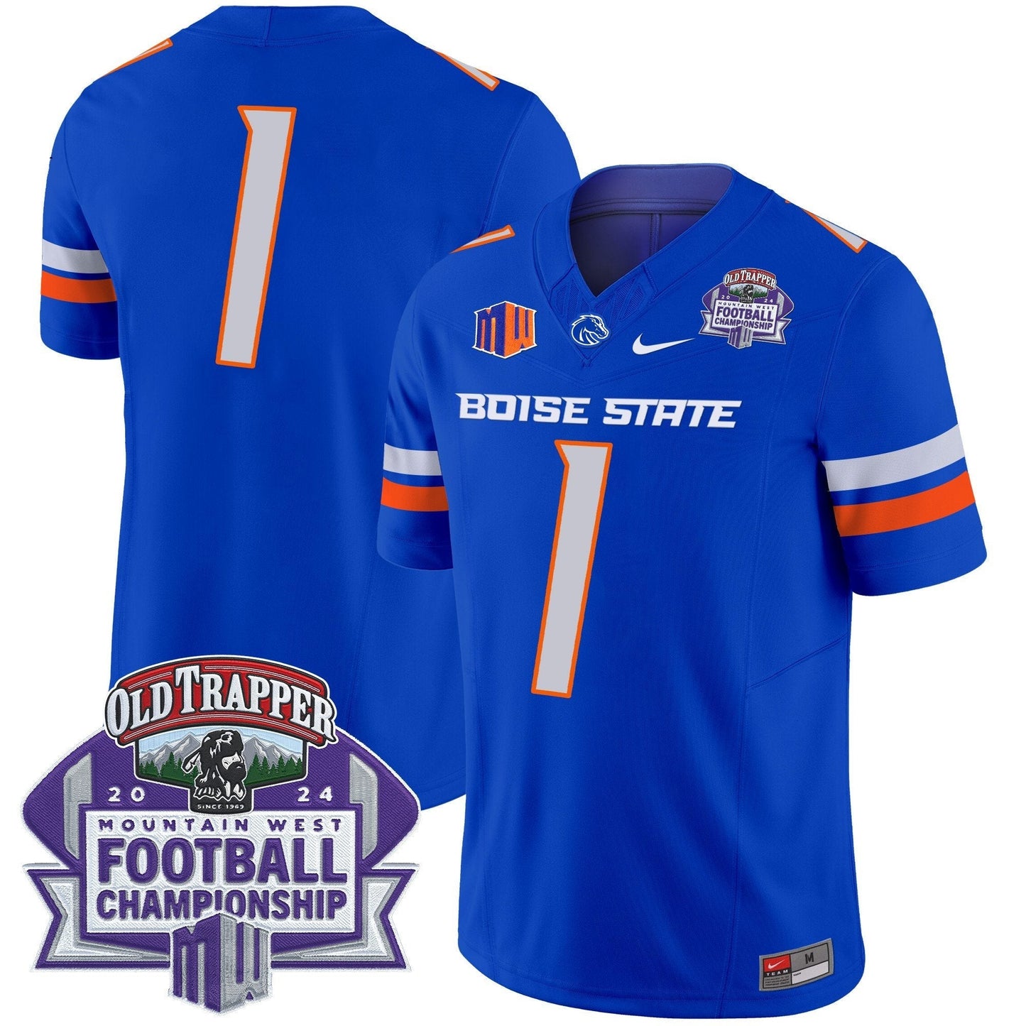 BSU 2024 Championship Vapor Limited Jersey - All Stitched