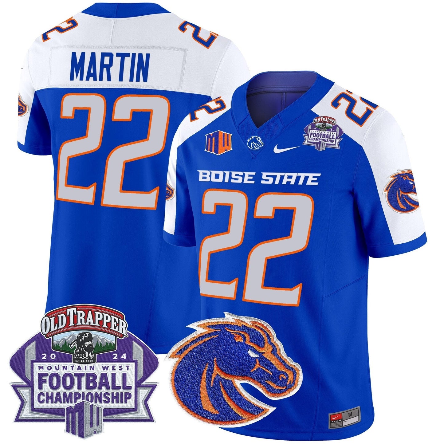 BSU 2024 Championship Vapor Limited Jersey - All Stitched