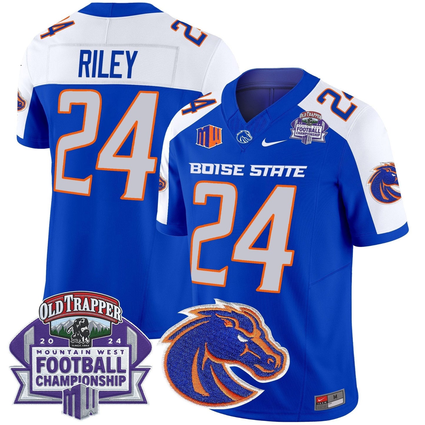 BSU 2024 Championship Vapor Limited Jersey - All Stitched