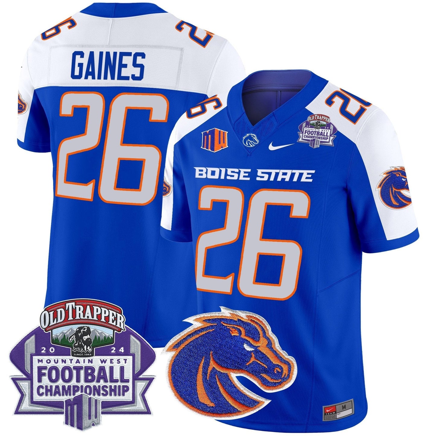 BSU 2024 Championship Vapor Limited Jersey - All Stitched