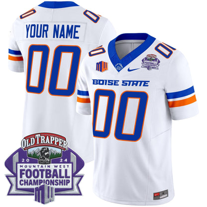 BSU 2024 Championship Vapor Limited Custom Jersey - All Stitched