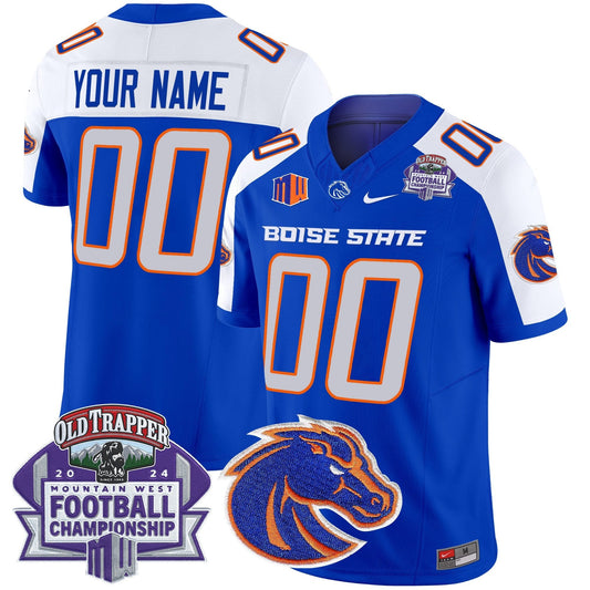 BSU 2024 Championship Vapor Limited Custom Jersey - Stitched