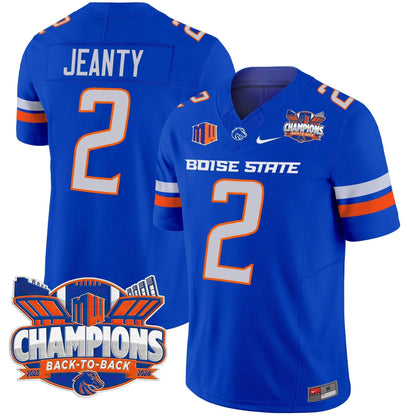 BSU 2024 Back To Back Champions Vapor Limited Jersey - All Stitched