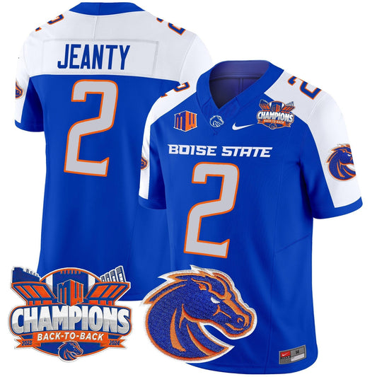BSU 2024 Back To Back Champions Vapor Limited Jersey - All Stitched