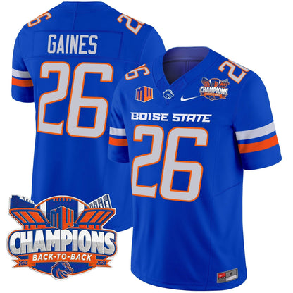 BSU 2024 Back To Back Champions Vapor Limited Jersey - All Stitched