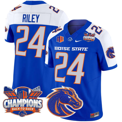 BSU 2024 Back To Back Champions Vapor Limited Jersey - All Stitched