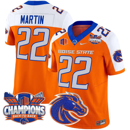 BSU 2024 Back To Back Champions Vapor Limited Jersey - All Stitched