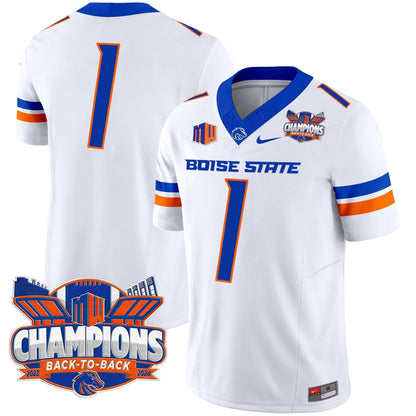 BSU 2024 Back To Back Champions Vapor Limited Jersey - All Stitched