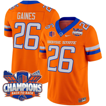 BSU 2024 Back To Back Champions Vapor Limited Jersey - All Stitched