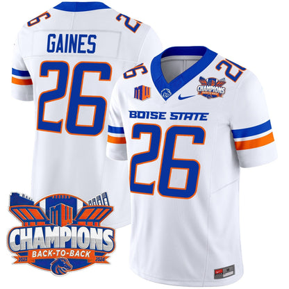 BSU 2024 Back To Back Champions Vapor Limited Jersey - All Stitched