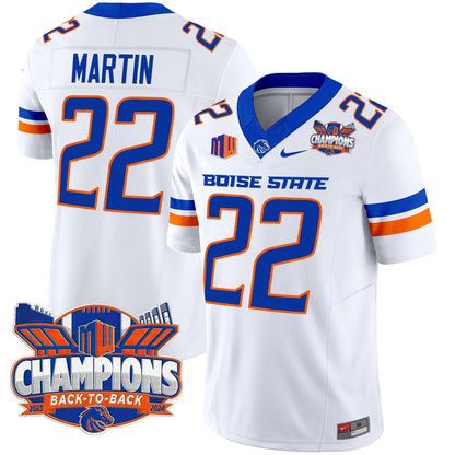 BSU 2024 Back To Back Champions Vapor Limited Jersey - All Stitched
