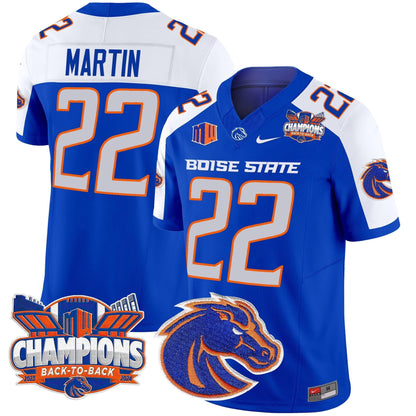 BSU 2024 Back To Back Champions Vapor Limited Jersey - All Stitched
