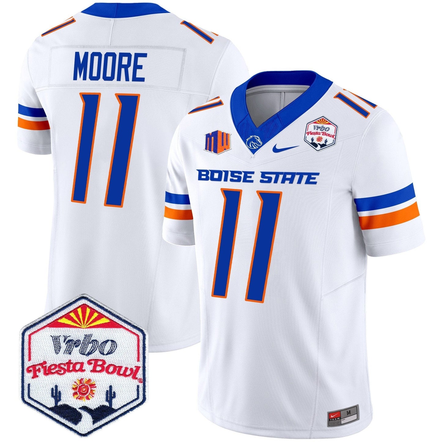 BSU 2025 The Fiesta Bowl Patch Vapor Limited Jersey - All Stitched