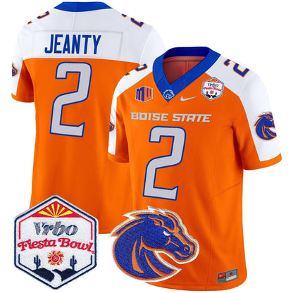 BSU 2025 The Fiesta Bowl Patch Vapor Limited Jersey - All Stitched