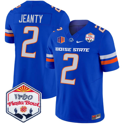 BSU 2025 The Fiesta Bowl Patch Vapor Limited Jersey - All Stitched