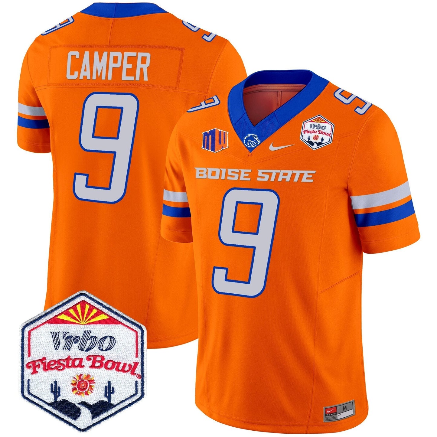 BSU 2025 The Fiesta Bowl Patch Vapor Limited Jersey - All Stitched