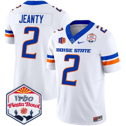 BSU 2025 The Fiesta Bowl Patch Vapor Limited Jersey - All Stitched