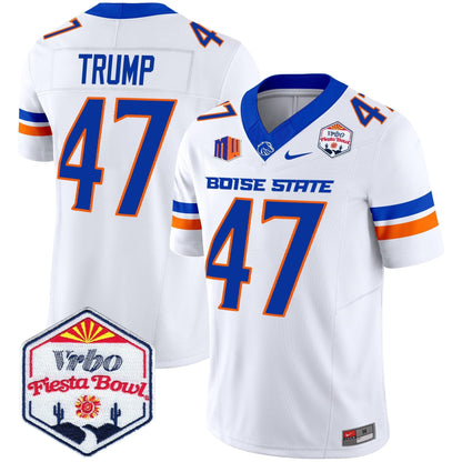 BSU 2025 The Fiesta Bowl Patch Vapor Limited Jersey - All Stitched